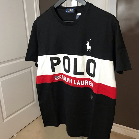 Polo Ralph Lauren Other - Polo Ralph Lauren Black Novelty Tee